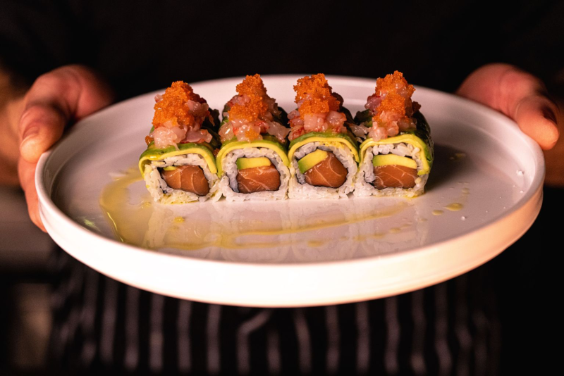 Roll MAMI serviti dallo chef
